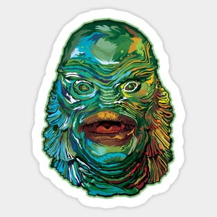 Up From the Lagoon... Sticker